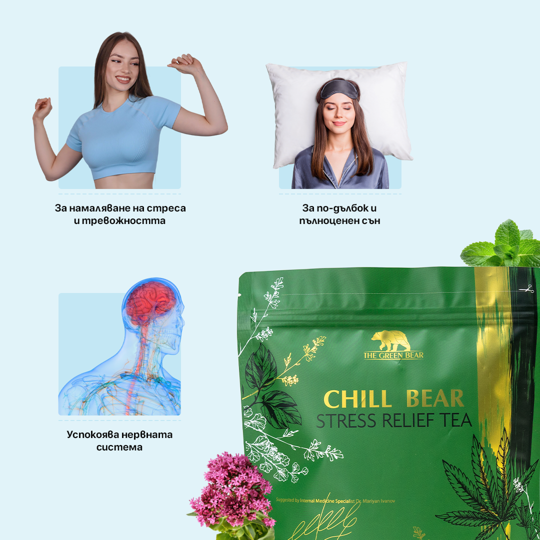 Chill Bear herbal mix - Relax Tea