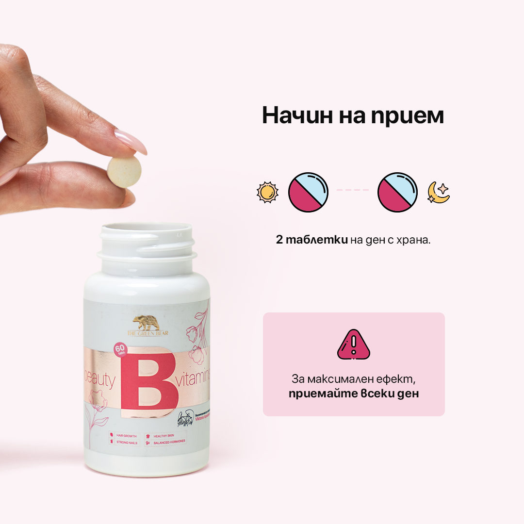 Beauty Vitamins – витамини за коса 60 таблетки