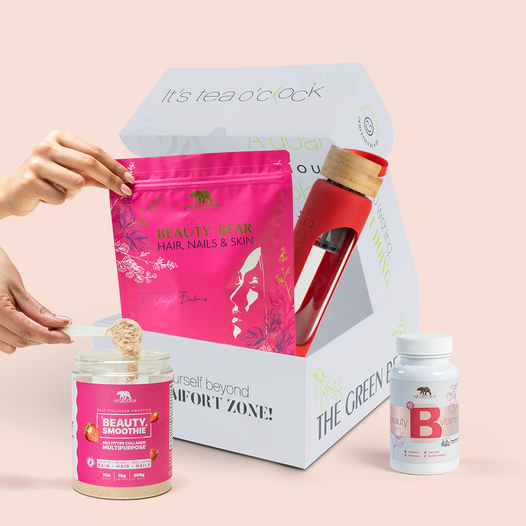 Luxury box with products for women