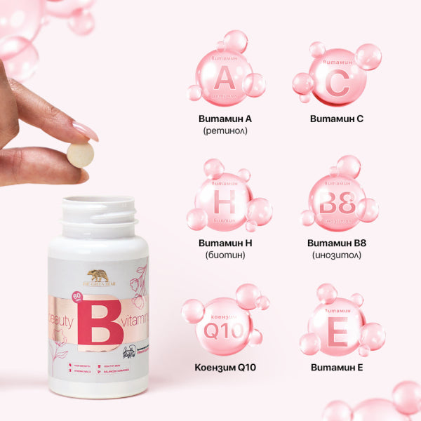 Beauty Vitamins + Beauty Bear