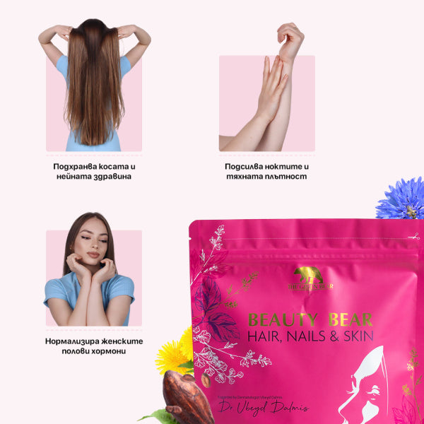 Beauty Vitamins + Beauty Bear