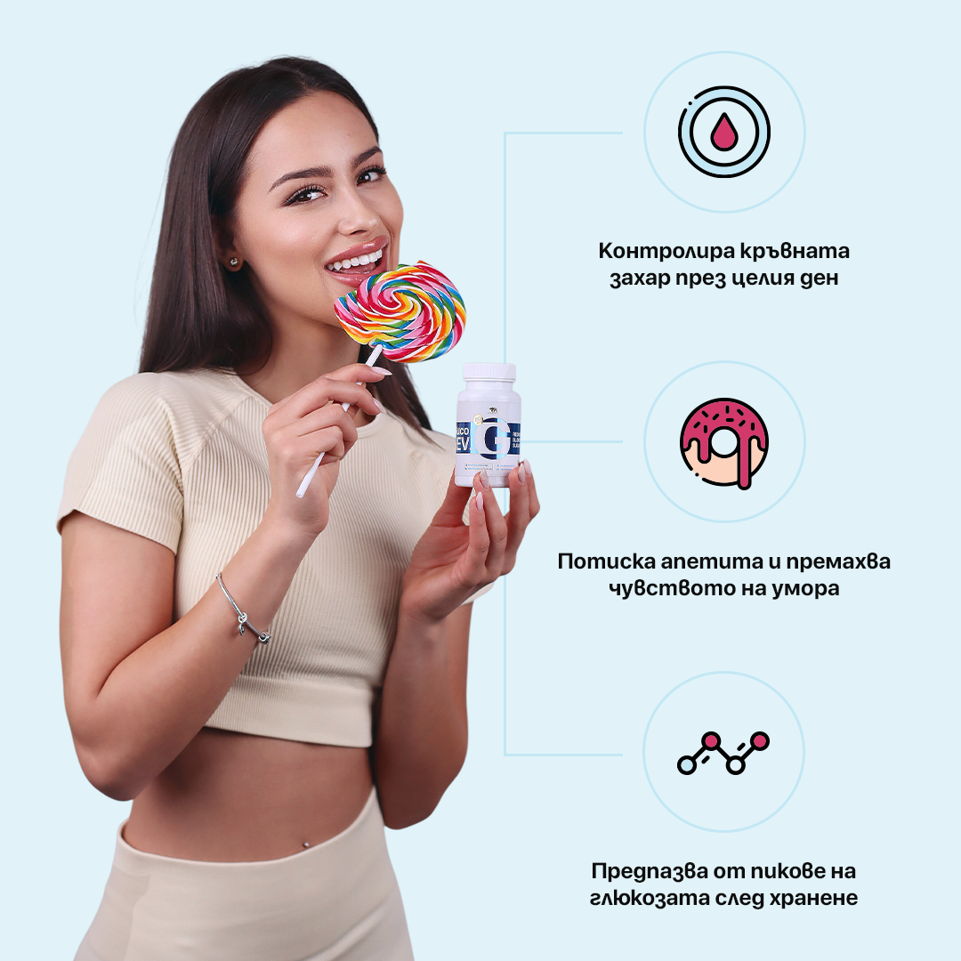 Gluco Rev – Контрол на кръвната захар и апетита