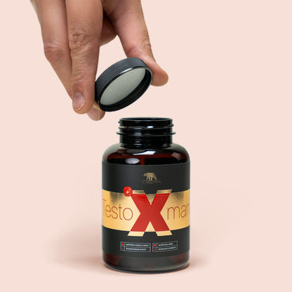 Testo man x - хранителна добавка с бабини зъби / tribulus terestris, която повишава мъжкото либидо, тестостерон и сила