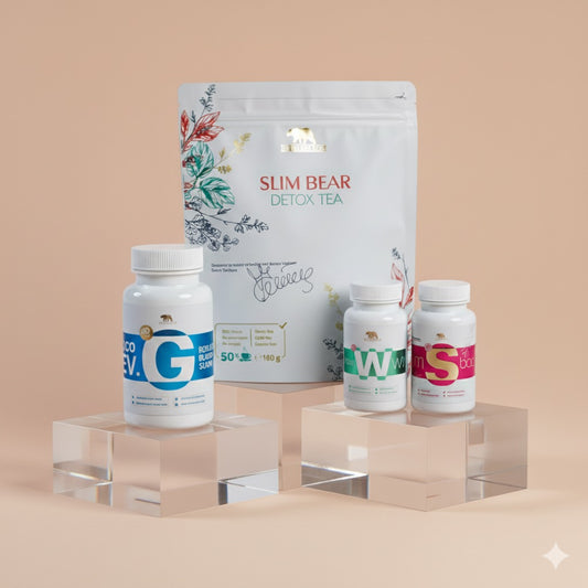 Slim Bear + Slim Body + Water Out + Gluco Rev